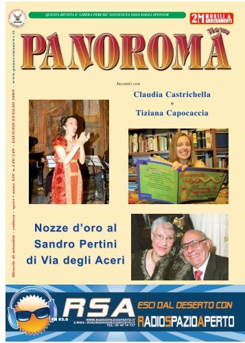 Nozze d'oro al Sandro Pertini di Via degli Aceri - Panoroma News