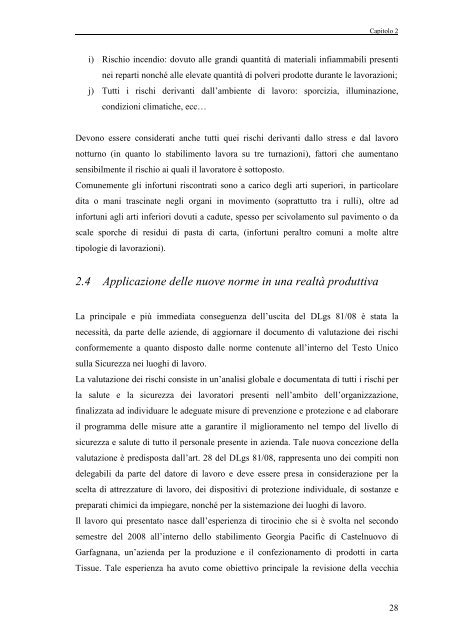 Il documento di valutazione dei rischi alla luce del ... - PuntoSicuro