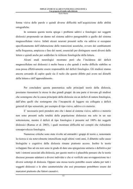 implicature scalari e patologia linguistica - Università degli Studi di ...
