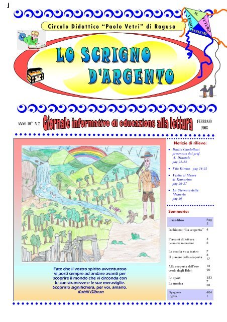 Clicca per scaricarlo in formato pdf - Circolo Didattico Paolo Vetri