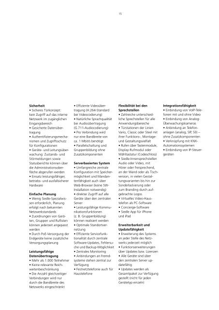 Siedle Access IP Safely Connected