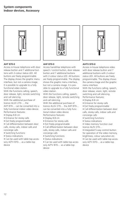 System Manual Access Issue 2011 - Siedle