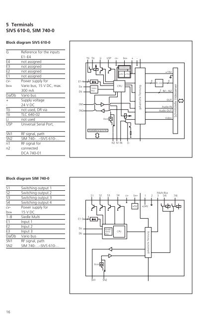 Manual DoorCom IP DCIP 740-0 - Siedle