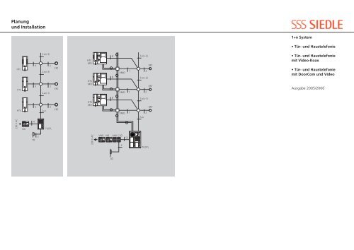 Planung und Installation - Siedle