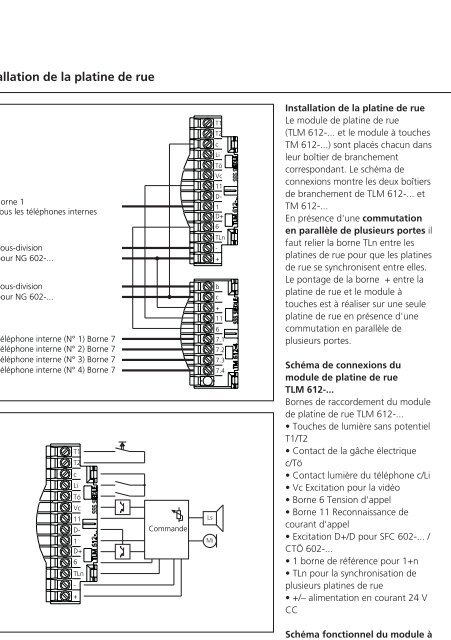 Manuel système Technique 1+n - Siedle