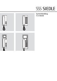 Systemhandbog 1+n-teknik - Siedle