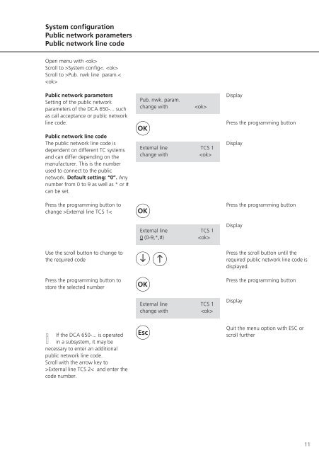 Product information DoorComΔ Analog Set DCAS 650e01 ... - Siedle