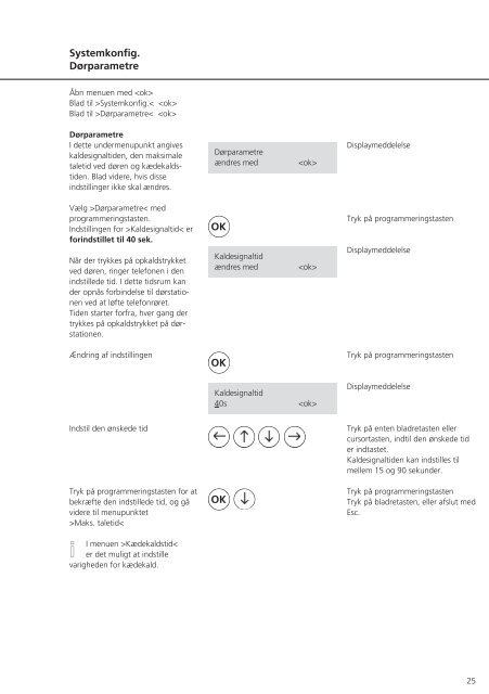 Product information DoorComΔ Analog Set DCAS 650e01 ... - Siedle