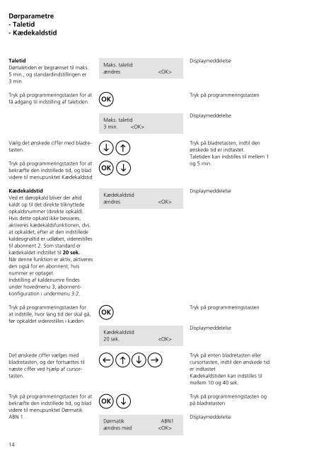 Programmier- anleitung DoorCom® Analog DCA 650-02 ... - Siedle