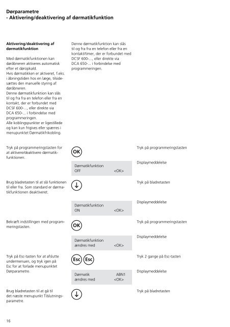 Programmier- anleitung DoorCom® Analog DCA 650-02 ... - Siedle