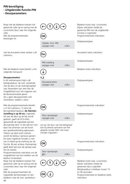 Programmier- anleitung DoorCom® Analog DCA 650-02 ... - Siedle