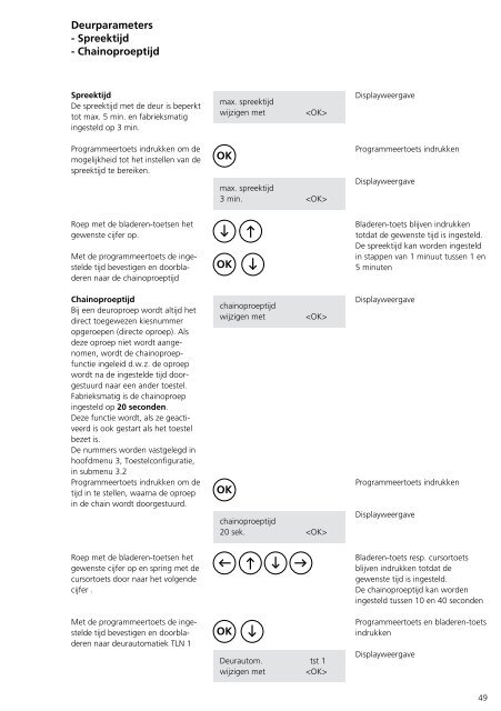 Programmier- anleitung DoorCom® Analog DCA 650-02 ... - Siedle