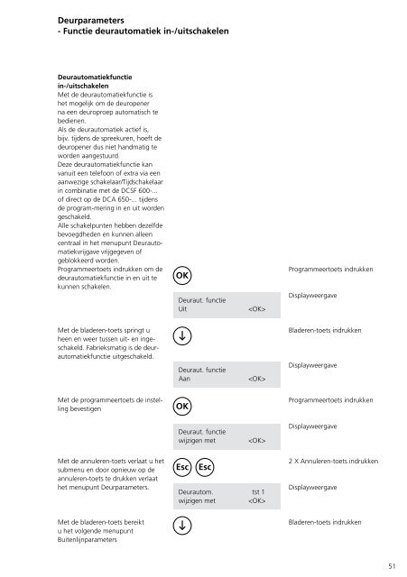 Programmier- anleitung DoorCom® Analog DCA 650-02 ... - Siedle