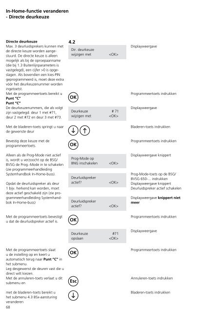 Programmier- anleitung DoorCom® Analog DCA 650-02 ... - Siedle