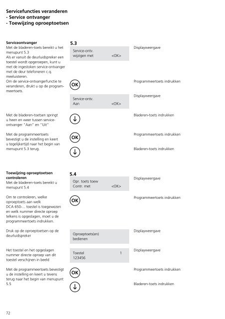 Programmier- anleitung DoorCom® Analog DCA 650-02 ... - Siedle