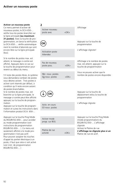 Programmier- anleitung DoorCom® Analog DCA 650-02 ... - Siedle