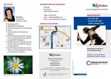 Flyer - SLK-Kliniken Heilbronn GmbH