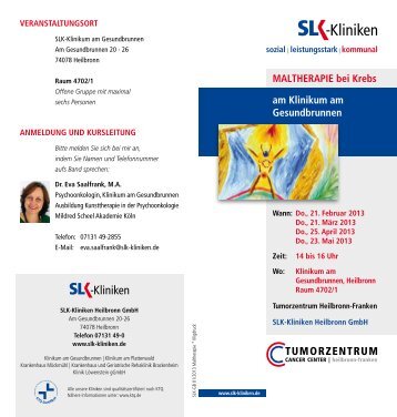Informationen - SLK-Kliniken Heilbronn GmbH