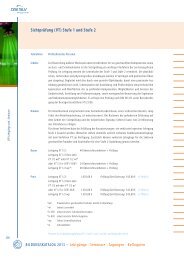 Sichtprüfung (VT) Stufe 1 und Stufe 2 - SLV Hannover