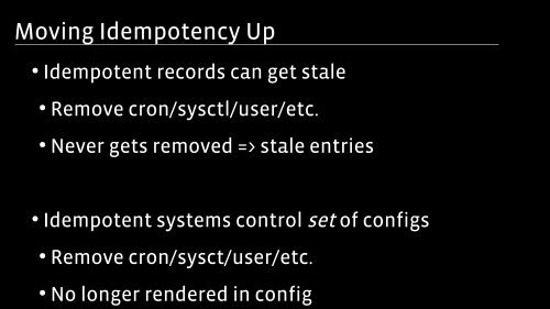 Really large scale systems configuration