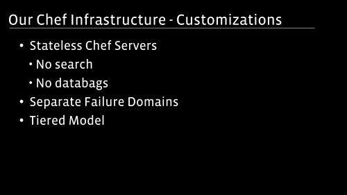 Really large scale systems configuration