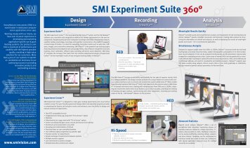 SMI Experiment Suite 360° Flyer