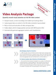 Video Analysis Package - SMI Experiment Suite 360° Software ...
