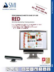 SMI RED (remote, contact free, head motion) (500kB)