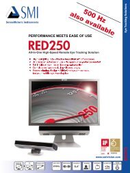 SMI RED250 (remote, contact free, head motion) (680kB)