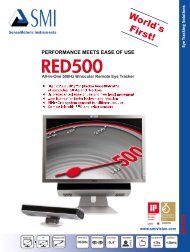 SMI RED500 (remote, contact free, head motion) (900kB)