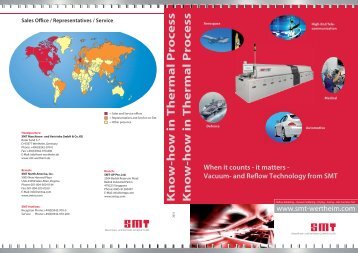 and Reflow Technology from SMT Know-how in ... - SMT-Wertheim