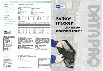 Reflow Tracker - SMT-Wertheim