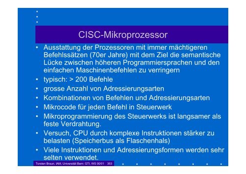 Grundlagen der Technischen Informatik