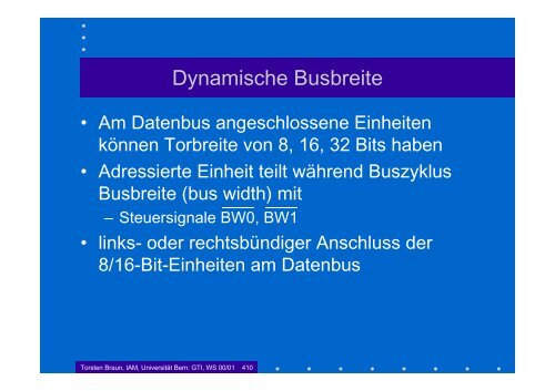 Grundlagen der Technischen Informatik