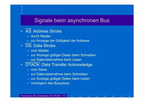 Grundlagen der Technischen Informatik