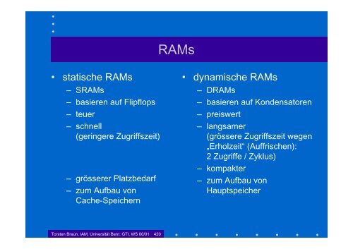 Grundlagen der Technischen Informatik