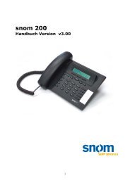 snom 200 - snom technology AG