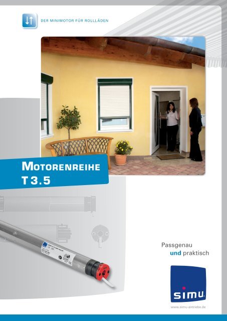 Motorenreihe T3.5 - Simu Antriebe