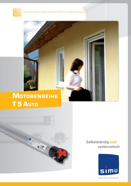 Motorenreihe T5 Auto - Simu Antriebe