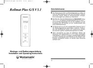 Bedienungsanleitung Rollmat G/S Art. - Simu Antriebe