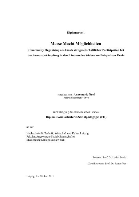 Bachelorarbeit Soziale Arbeit Beispiel Bachelorarbeit als PDF - Socialnet