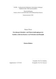 Master-Thesis als PDF-Datei - Socialnet