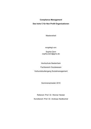 Masterarbeit als PDF - Socialnet