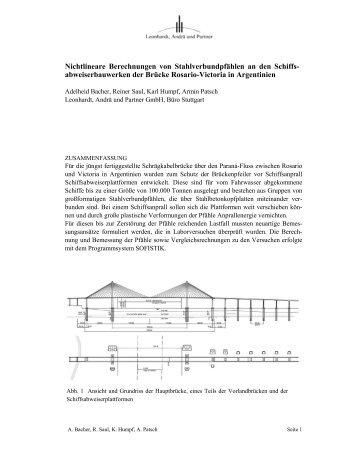 abweiserbauwerken der Brücke Rosario-Victoria in Argentinien