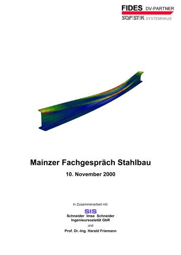 10. November 2000 - SOFiSTiK AG