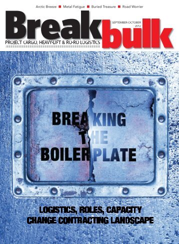 October 2012 – "Data control" – Breakbulk Magazine - Softship.com