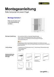 Montageanleitung - Solarmatic