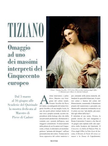 tiziano - Tutto Tabacco - Il giornale dell'Agemos