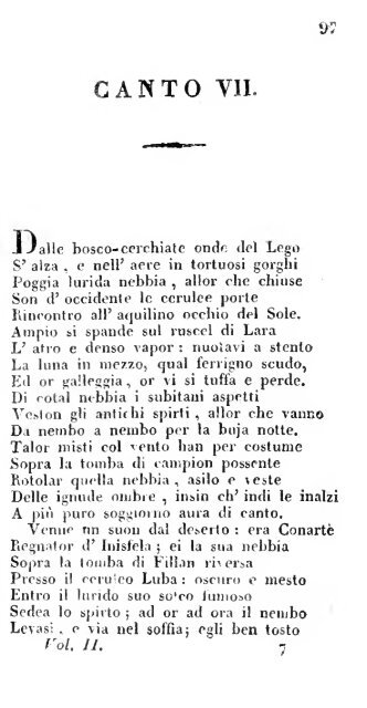 Le poesie di Ossian