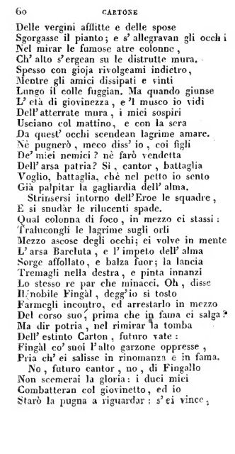 Le poesie di Ossian